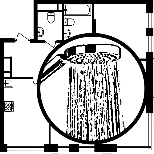Ванная (душ)
